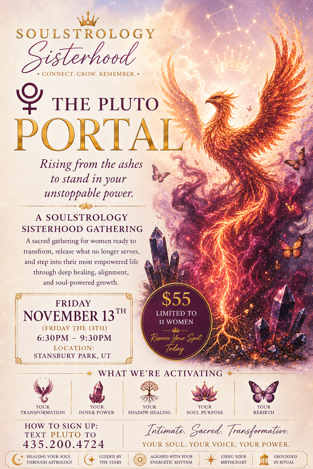 SOULstrology Sisterhood: The Pluto Portal
